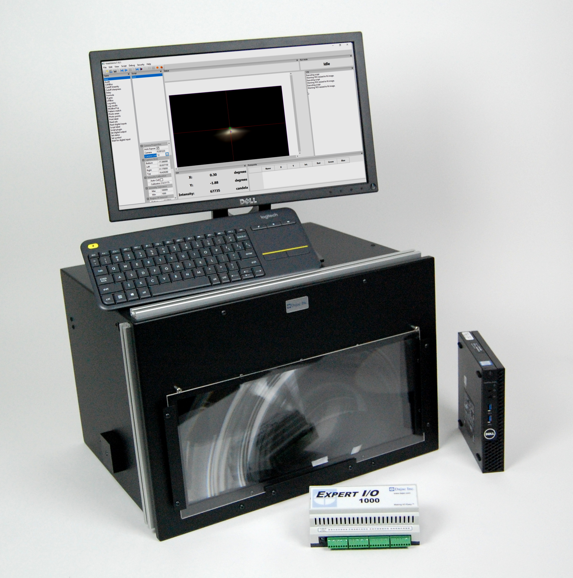 Osprey SC aiming and testing equipment Osprey SC aiming and testing equipment