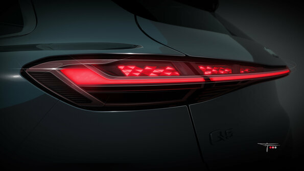 Audi Q5 digital OLED rear lights 2.0 Audi Q5 digital OLED rear lights 2.0